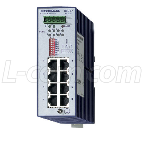 warranty Industrial Control Equipment Hirschmann RS2-TX Rail Switch 24vdc